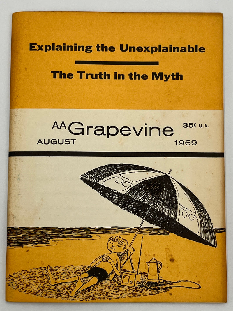 AA Grapevine from August 1969 Mark McConnell