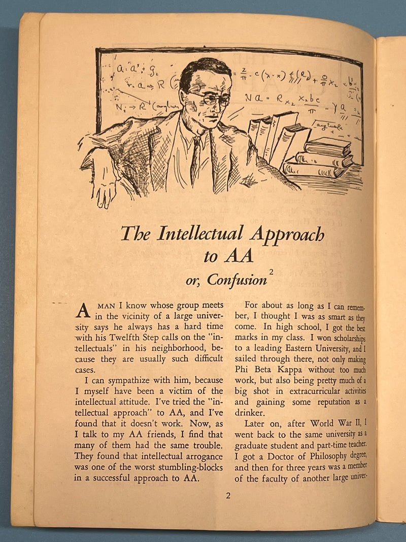 AA Grapevine from August 1955 - Convention Highlights Mark McConnell