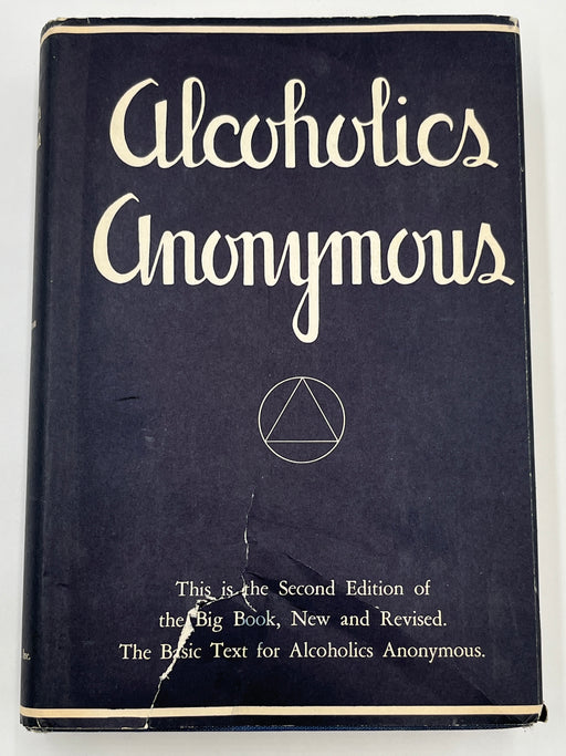 Alcoholics Anonymous Second Edition 9th Printing with ODJ Recovery Collectibles