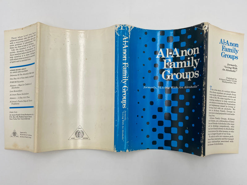 Al-Anon Family Groups - formerly “Living with an Alcoholic” - 13th Printing 1985 Recovery Collectibles