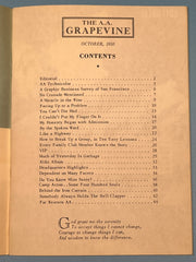 AA Grapevine - October 1950 - Far West Issue Mark McConnell
