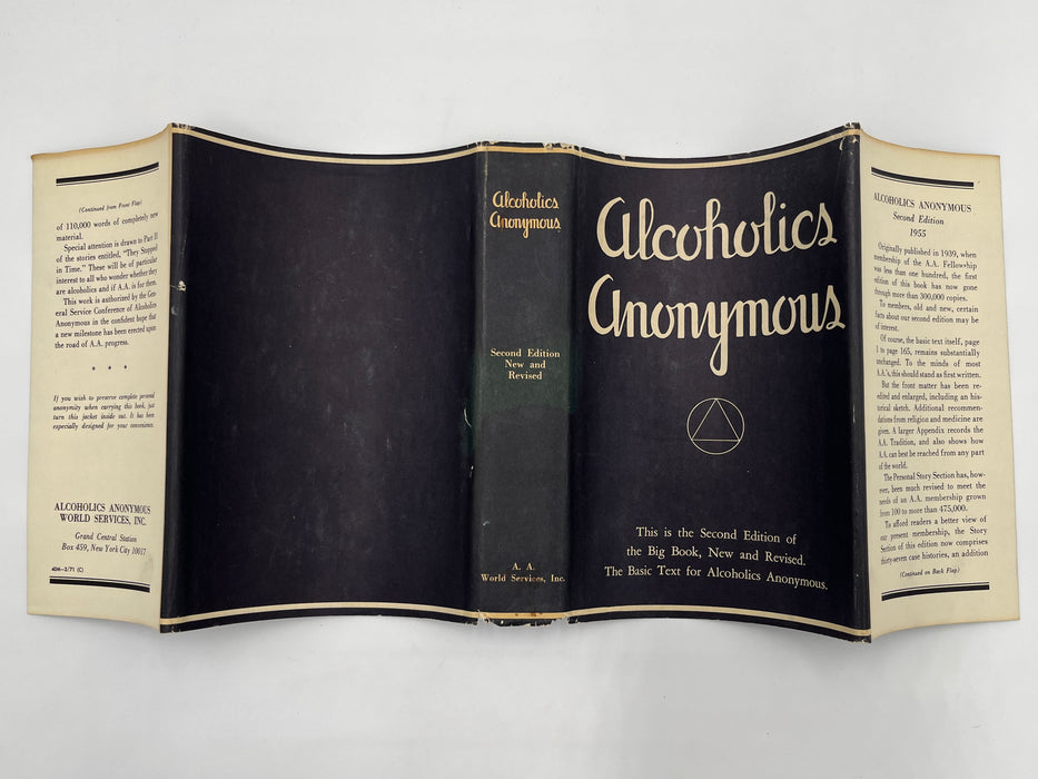 Alcoholics Anonymous Second Edition 12th Printing - 1971 - ODJ Recovery Collectibles