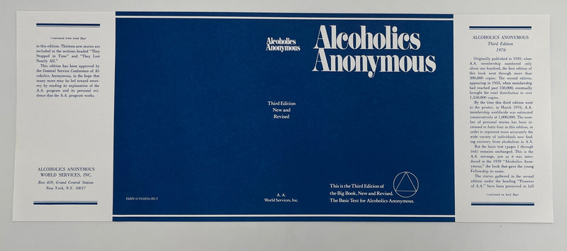 Third Edition Reproduction Dust Jacket Recovery Collectibles