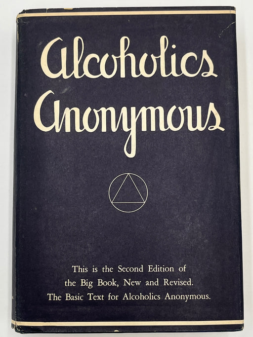 SIGNED by Bill W. - Alcoholics Anonymous Second Edition 10th Printing Mark McConnell
