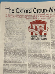 Woman’s Home Companion from September 1938 - The Oxford Group Recovery Collectibles