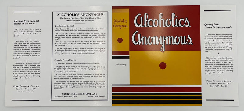First Edition 6th Printing Reproduction Dust Jacket Recovery Collectibles