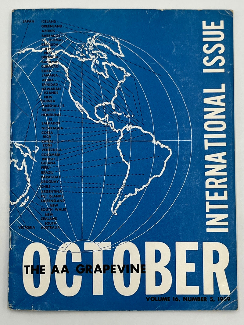 AA Grapevine from October 1959 - International Issue Mark McConnell