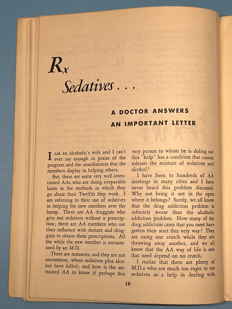 AA Grapevine - July 1953 - A Fragment of History by Bill Mark McConnell