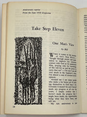 AA Grapevine from August 1964 - Take Step Eleven by Bill Mark McConnell