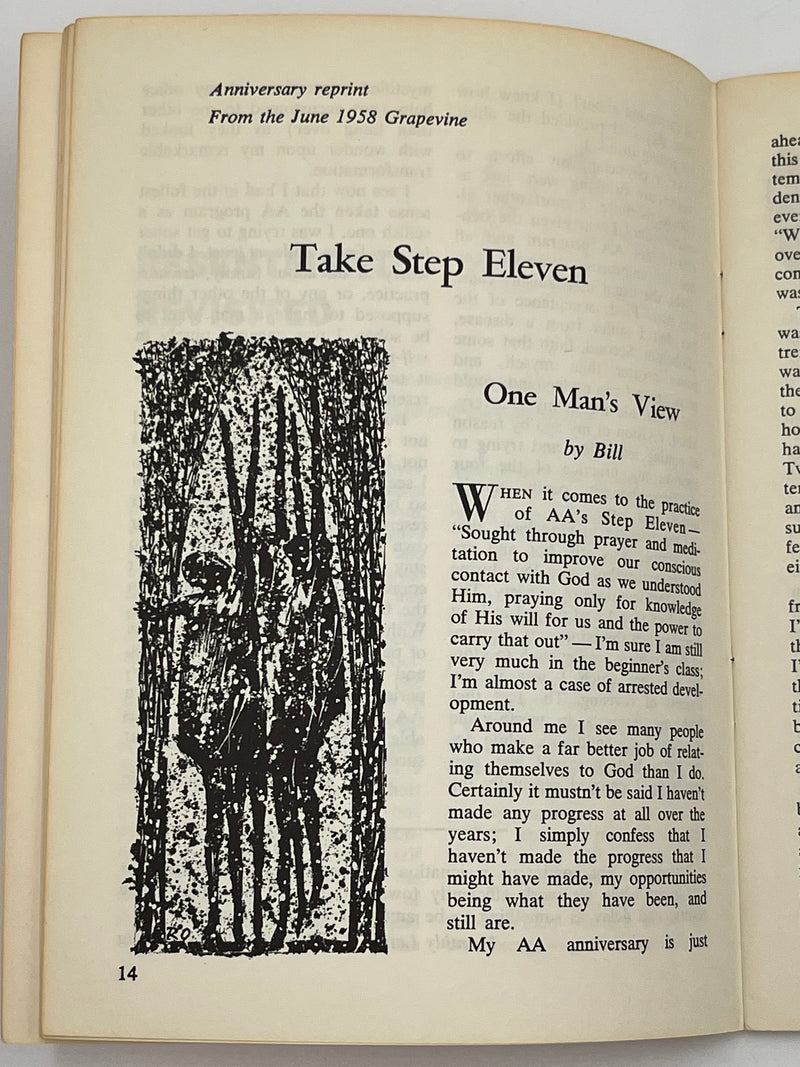 AA Grapevine from August 1964 - Take Step Eleven by Bill Mark McConnell