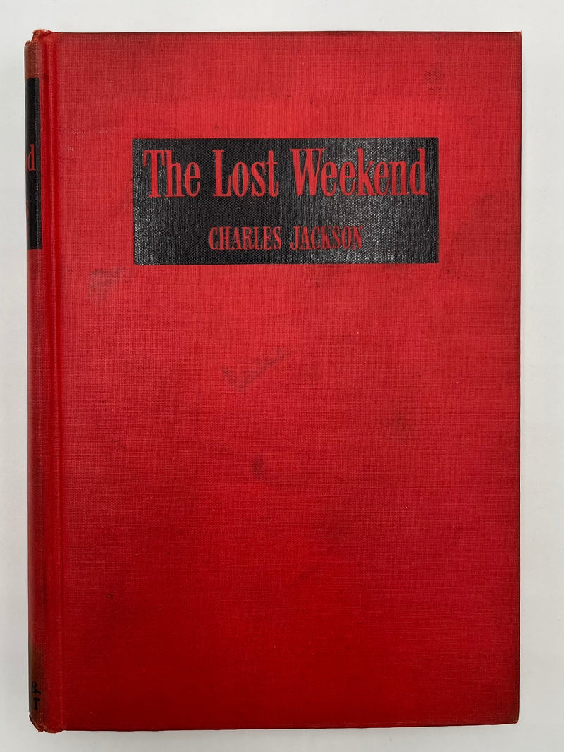 SIGNED - The Lost Weekend by Charles Jackson - 7th Printing - ODJ Recovery Collectibles