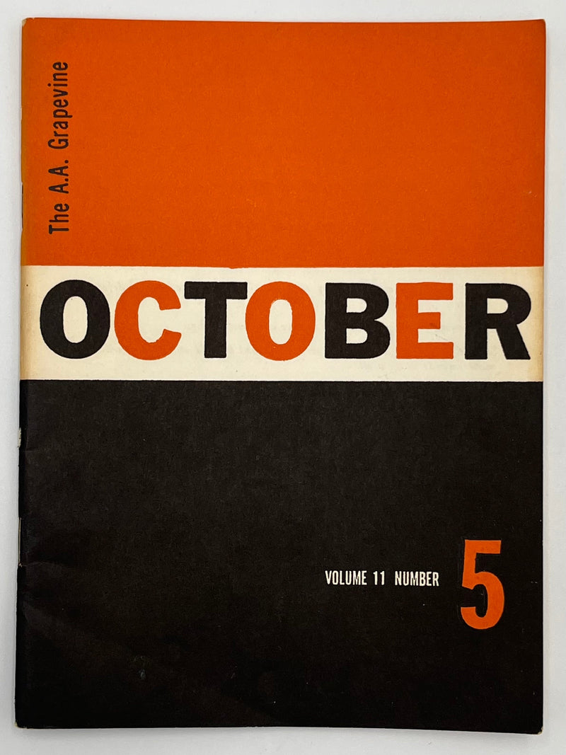 October 1954 AA Grapevine Recovery Collectibles