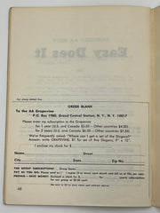 AA Grapevine from July 1965 - 30th Anniversary International Convention Mark McConnell