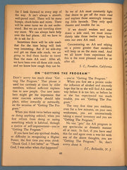 AA Grapevine - September 1953 - Surrender vs Compliance by Harry Tiebout Mark McConnell