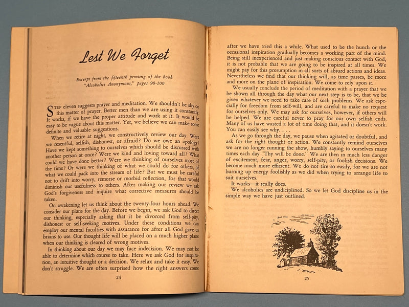 AA Grapevine from February 1954 - A Fragment of History by Bill Mark McConnell