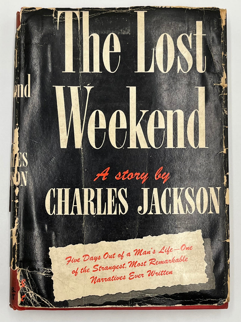 SIGNED - The Lost Weekend by Charles Jackson - 7th Printing - ODJ Recovery Collectibles
