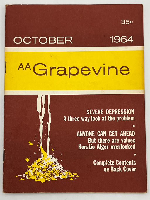 AA Grapevine from October 1964 - Severe Depression Mark McConnell