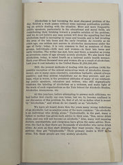 Signed by Father John Doe - Sobriety and Beyond - 1955 Ralph Pfau Recovery Collectibles