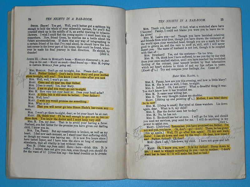 Ten Nights in a Bar-Room: A Temperance Drama in Five Acts Recovery Collectibles
