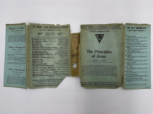 The Principles of Jesus(The Four Absolutes) by Robert E. Speer - 1902 - ODJ Recovery Collectibles
