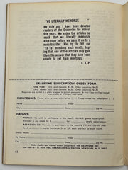 AA Grapevine from October 1967 - Self-Supporting by Bill Mark McConnell