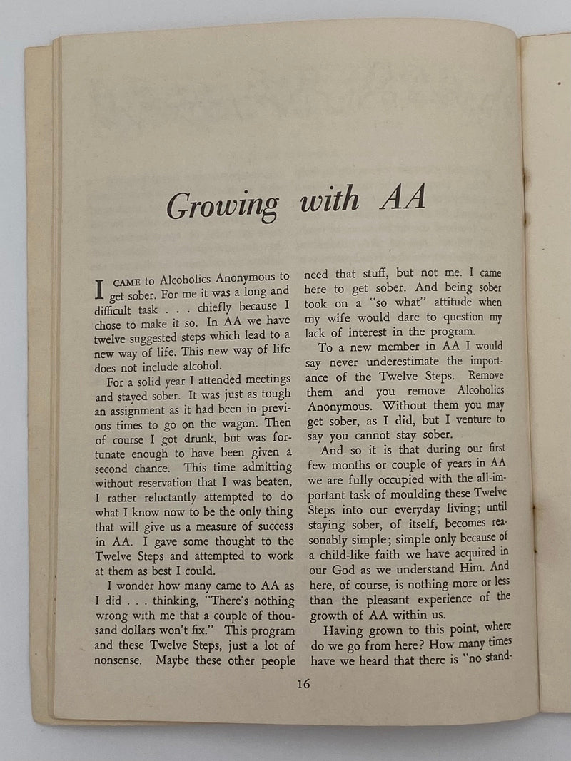 AA Grapevine September 1954 Alabama