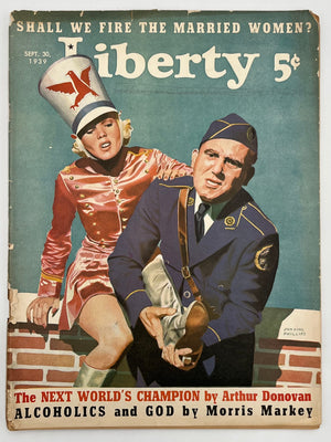 Liberty Magazine — September 30, 1939 “Alcoholics and God” by Morris Markey