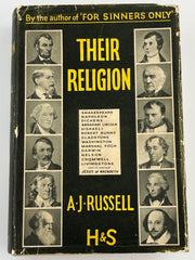 Their Religion by A.J. Russell - First Printing Recovery Collectibles