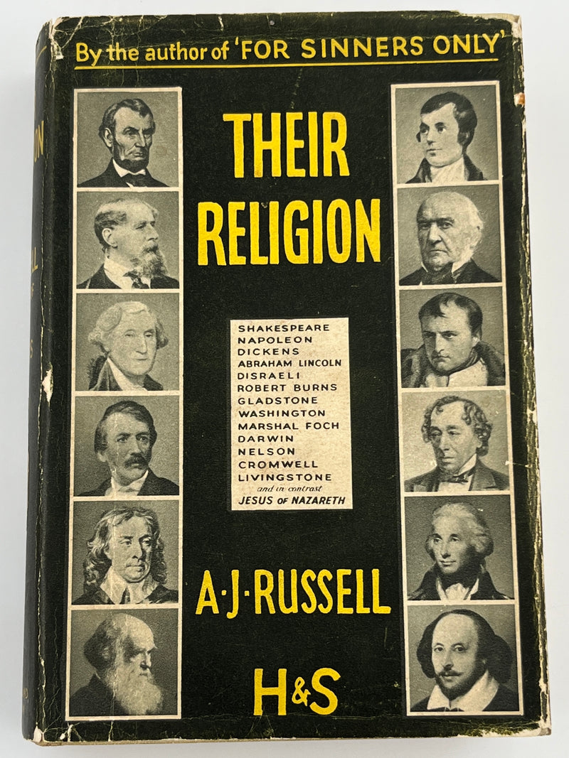 Their Religion by A.J. Russell - First Printing Recovery Collectibles