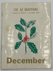 AA Grapevine from December 1958 - Christmas Editorial by Bill Mark McConnell