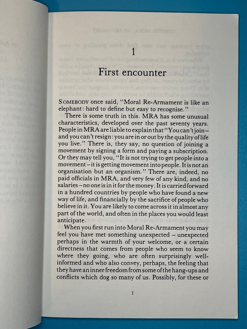 Meeting Moral Re-Armament by K.D. Belden - 1979