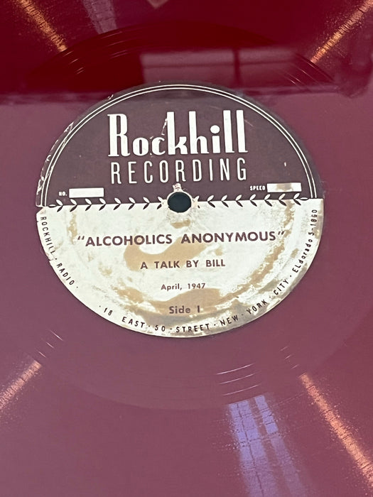 A Talk by Bill - April 1947 - Original Framed Records Recovery Collectibles