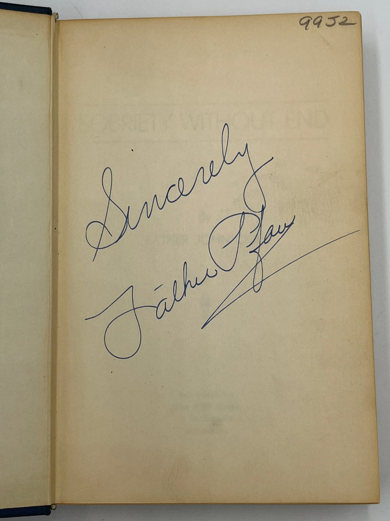 Sobriety Without End by Father John Doe - 1st Printing 1957 - Signed Recovery Collectibles