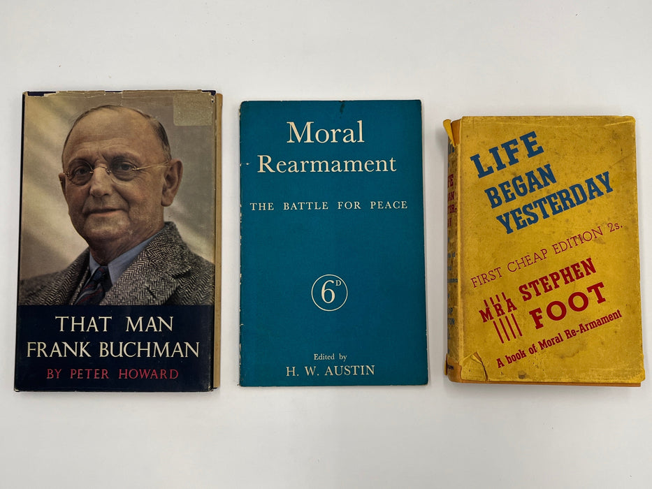 H.W. “Bunny” Austin: Moral Re-Armament Book Collection Recovery Collectibles