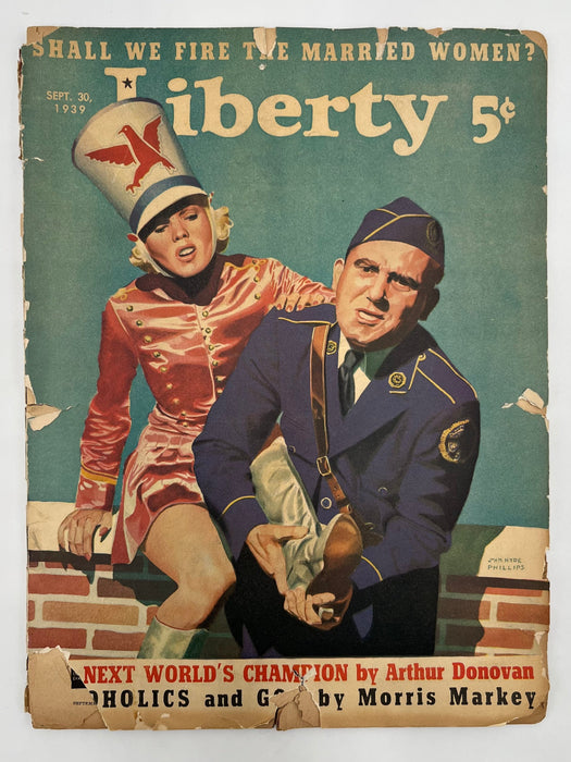 Liberty Magazine - Alcoholics and God article by Morris Markey - September 1939 Recovery Collectibles