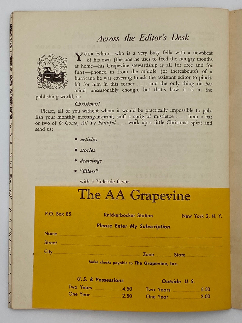 AA Grapevine October 1955 - The Spiritual Angle of AA by Sam Shoemaker Alabama