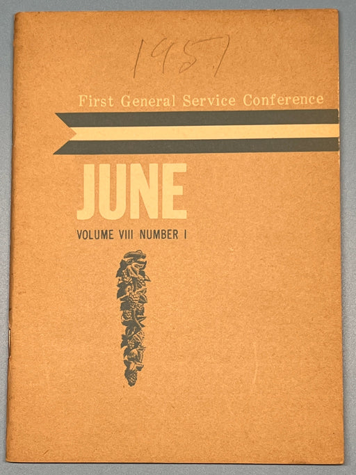 AA Grapevine - June 1951 - First General Service Conference Mark McConnell