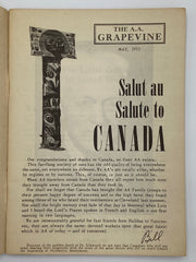 AA Grapevine May 1951 - Canada Alabama