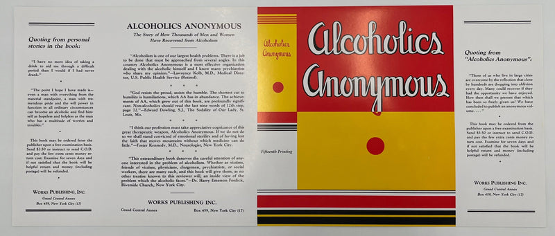 First Edition 15th Printing Reproduction Dust Jacket Recovery Collectibles