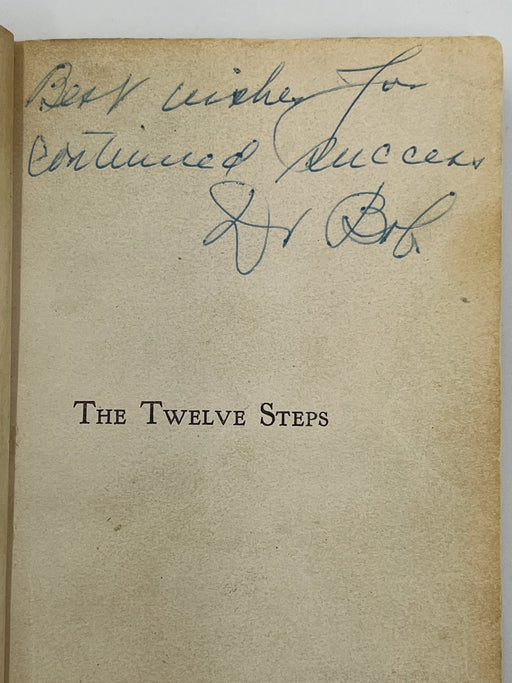 Inscribed by Dr. Bob - Little Red Book First Printing Recovery Collectibles
