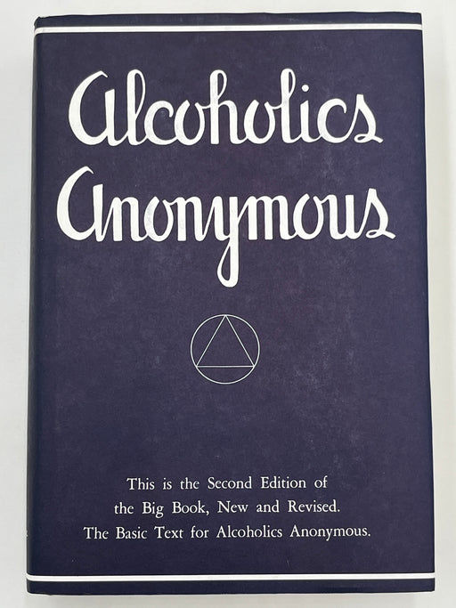 Alcoholics Anonymous Second Edition Big Book 6th Printing with RDJ Recovery Collectibles