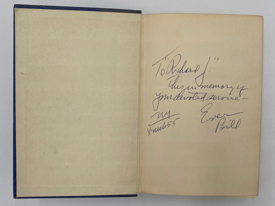 Signed by Bill - Alcoholics Anonymous Second Edition First Printing 1955 - ODJ Recovery Collectibles