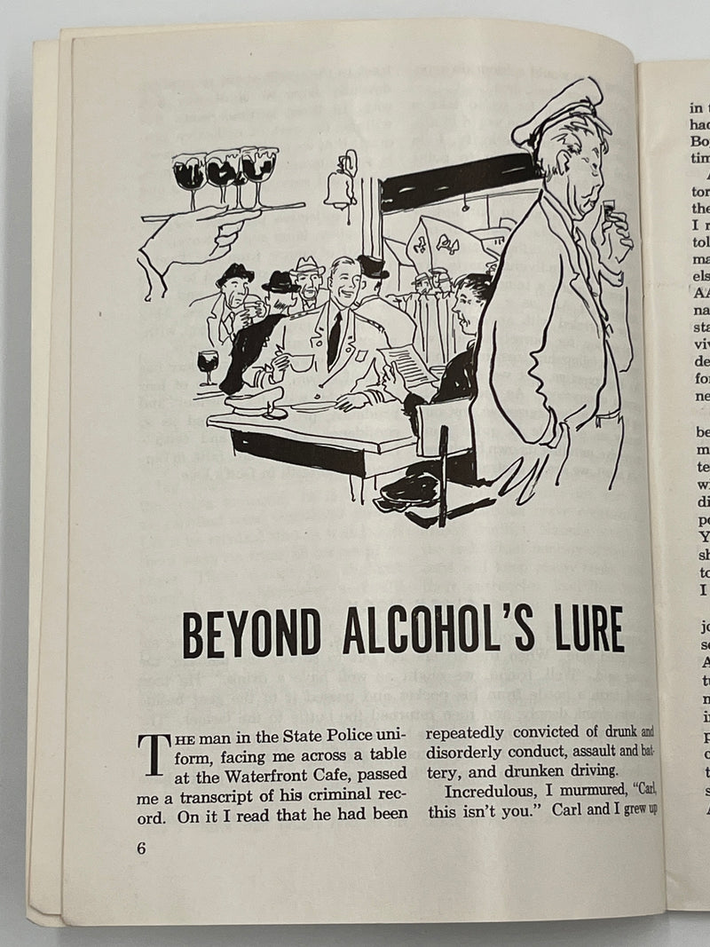 AA Grapevine from November 1959 - Traditions Month Mark McConnell