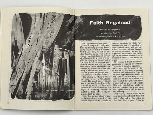 AA Grapevine from September 1964 - Faith Regained Mark McConnell