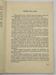 Sedatives and the Alcoholic - 1952 Edition Mark McConnell