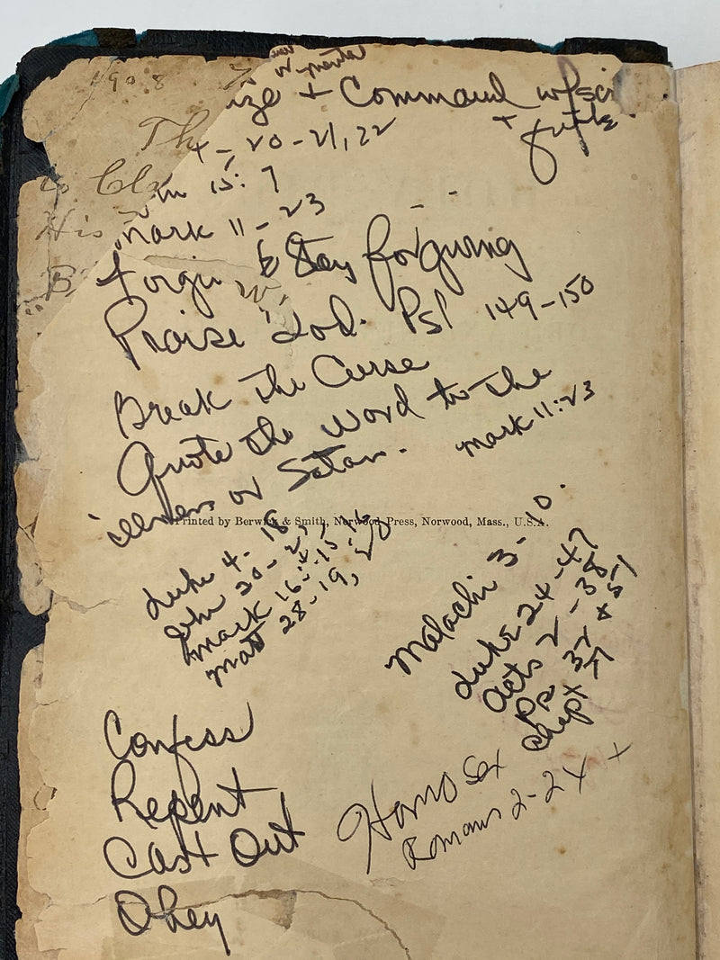Clarence Snyder’s Bible Recovery Collectibles