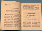 AA Grapevine - January 1966 - Trustees Program Recovery Collectibles