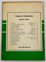 AA Grapevine from March 1967 - AA Talks Mark McConnell