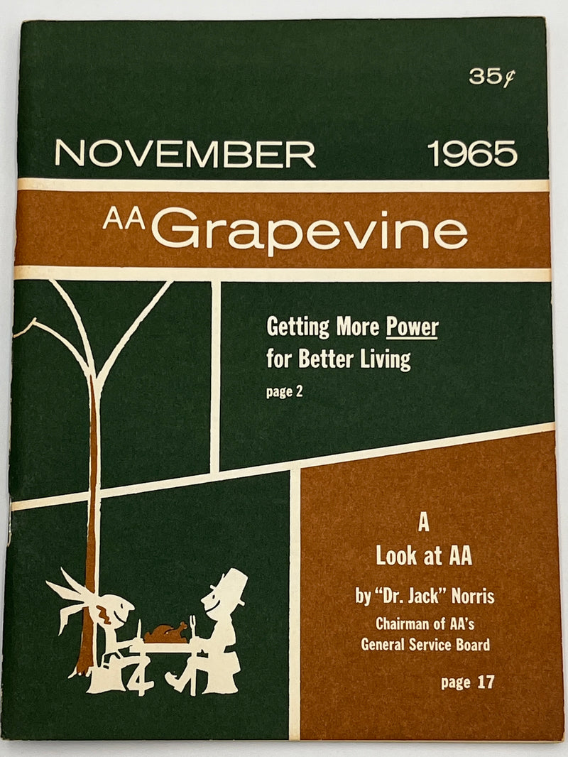 AA Grapevine from November 1965 - A Look at AA Mark McConnell