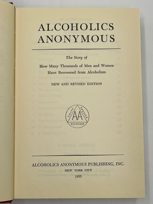 The Little Big Red - Alcoholics Anonymous Double Anniversary Limited Edition Recovery Collectibles